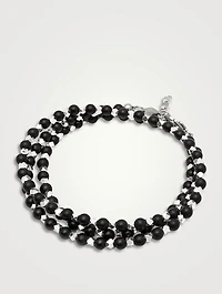 Wrap-Around Onyx Bracelet