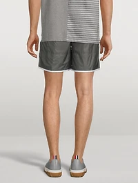 Quilted Ripstop Track Shorts