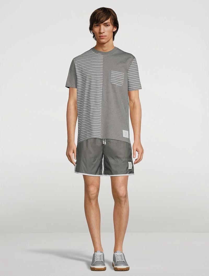 Quilted Ripstop Track Shorts