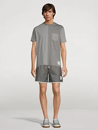 Quilted Ripstop Track Shorts
