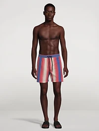 Roy Swim Shorts Gradient Stripe
