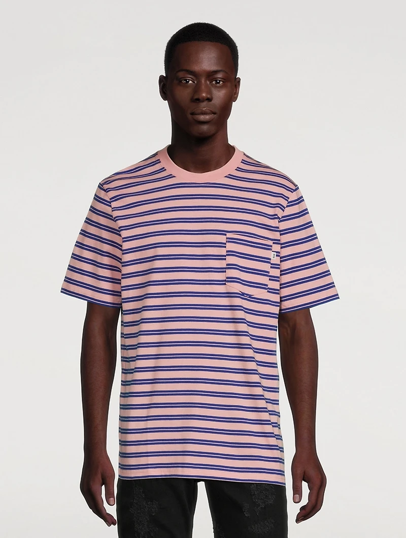 Bobby Cotton Striped T-Shirt