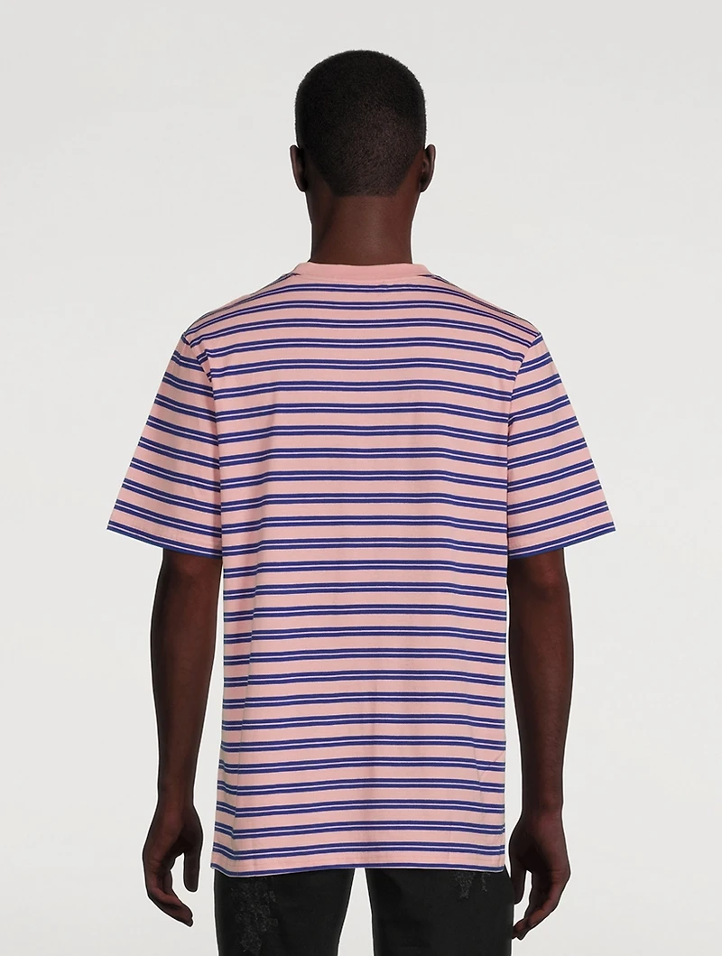 Bobby Cotton Striped T-Shirt