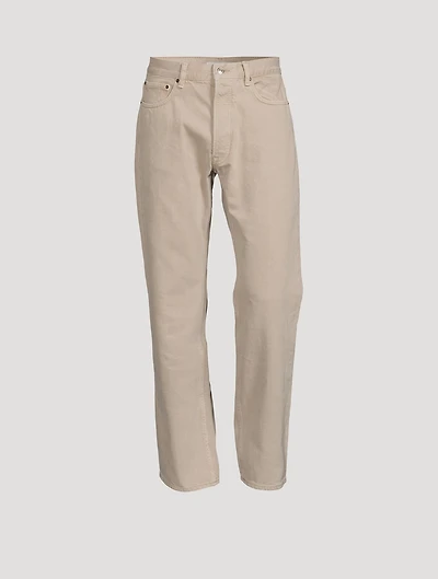Al Rigid Denim Straight-Leg Jeans