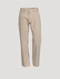 Al Rigid Denim Straight-Leg Jeans