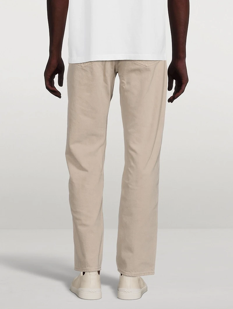 Al Rigid Denim Straight-Leg Jeans