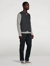 Victor Crispy Check Zip Vest