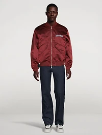 Casey JC Nylon Bomber Jacket