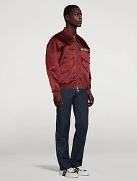 Casey JC Nylon Bomber Jacket