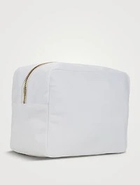 Large Nylon Pouch With Mrs Lettering