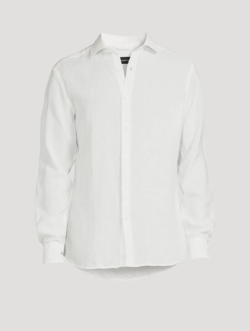 Linen Long-Sleeve Shirt