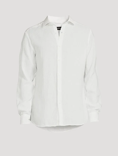 Linen Long-Sleeve Shirt