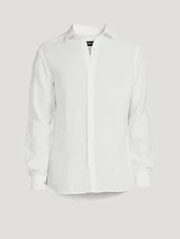 Linen Long-Sleeve Shirt
