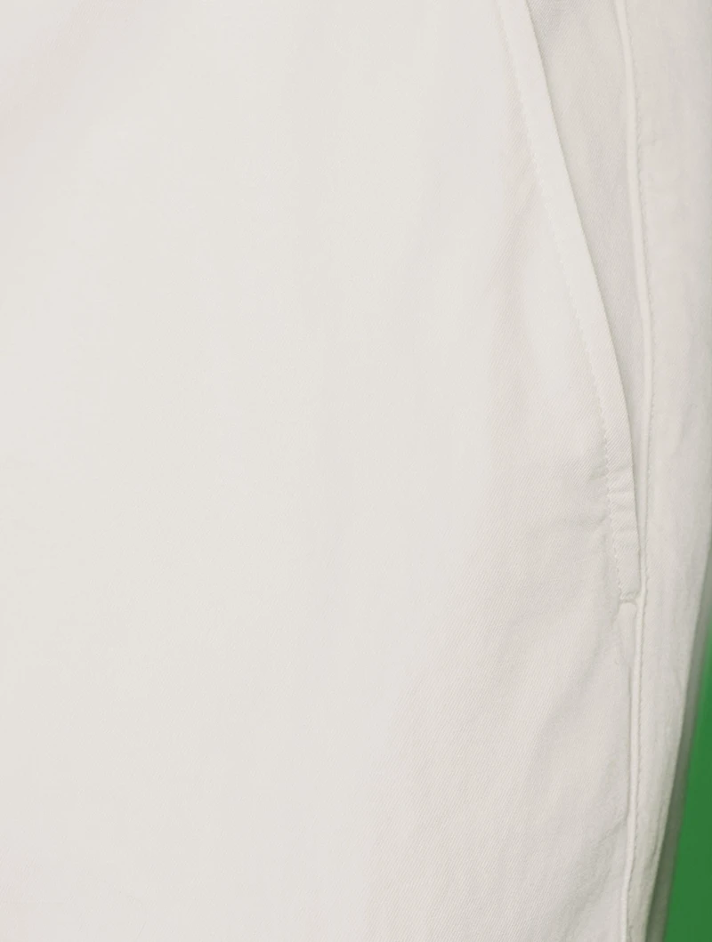 Cotton And Linen Chino Pants