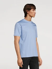 Cotton T-Shirt With Logo