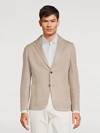 Linen-Blend Jacket