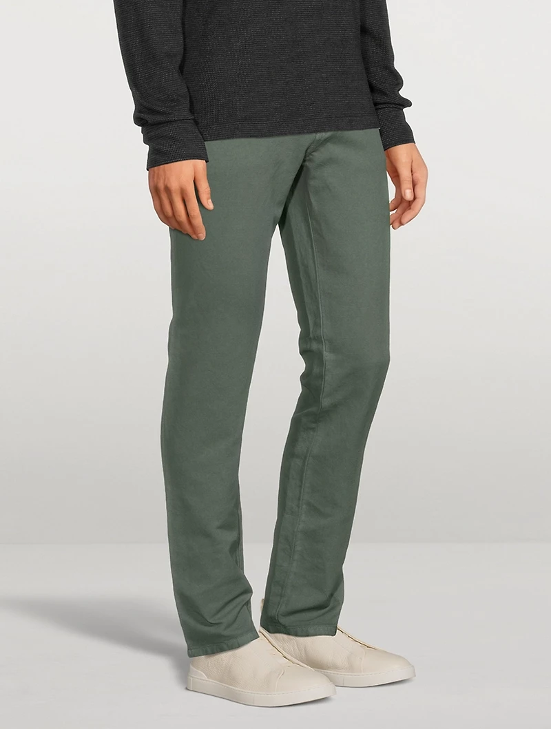 Cotton And Linen Jeans