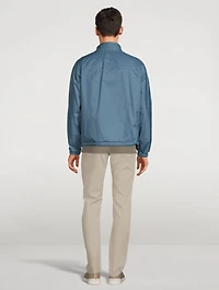 Technical Fabric Reversible Zip Jacket