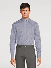 Cotton Shirt Check Print