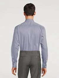 Cotton Shirt Check Print