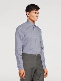 Cotton Shirt Check Print