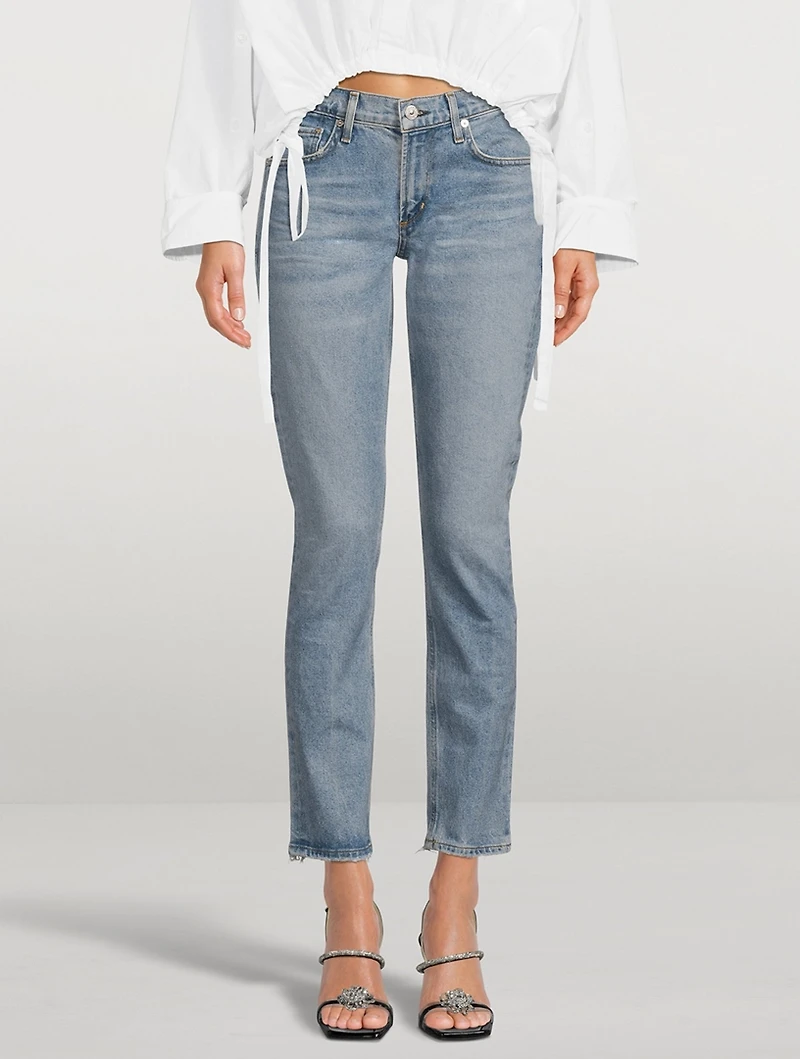 Inga Low-Rise Slim Jeans