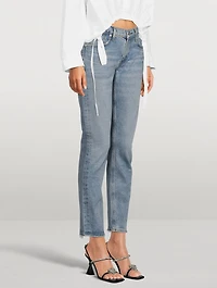 Inga Low-Rise Slim Jeans