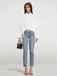 Inga Low-Rise Slim Jeans