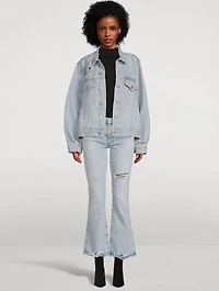 Emannuelle Low-Rise Bootcut Jeans