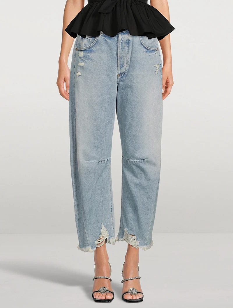 Horseshoe High-Waisted Curve Jeans
