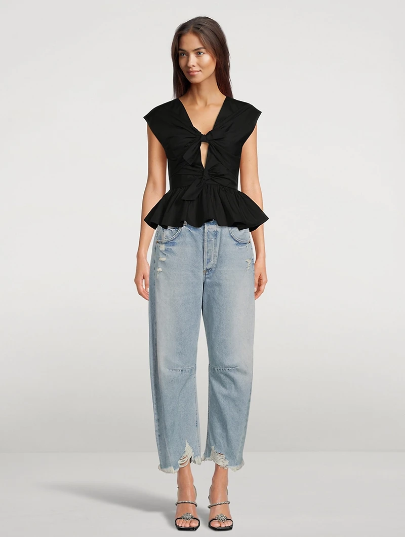 Horseshoe High-Waisted Curve Jeans