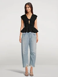 Horseshoe High-Waisted Curve Jeans