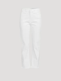 Rider High-Waisted Straight-Leg Jeans