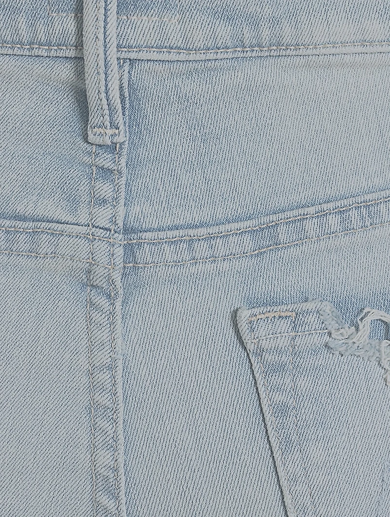 The Weekender Flare Jeans With Frayed Hem