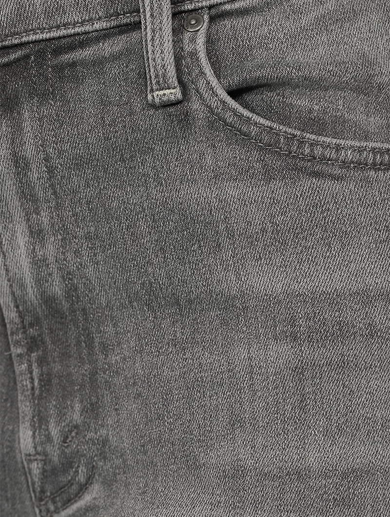 Rider Skimp High-Waisted Straight-Leg Jeans