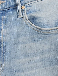The Insider Straight Cropped Jeans With Step Fray