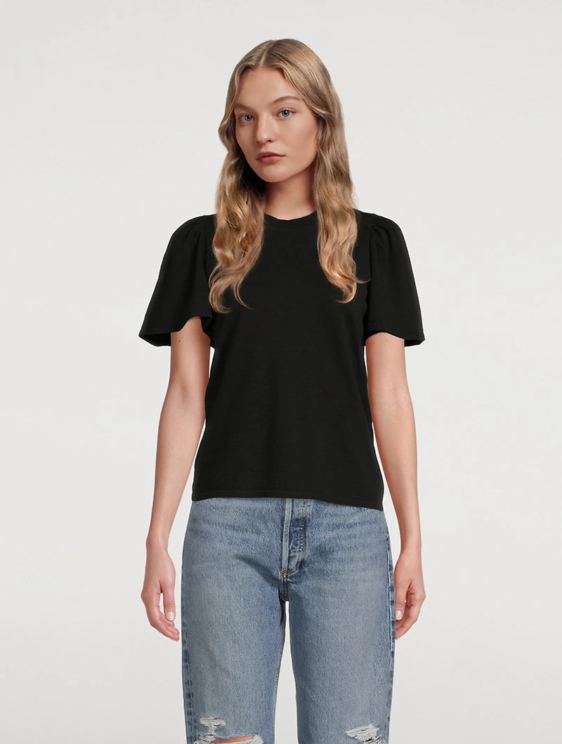 Savanna Flutter-Sleeve T-Shirt