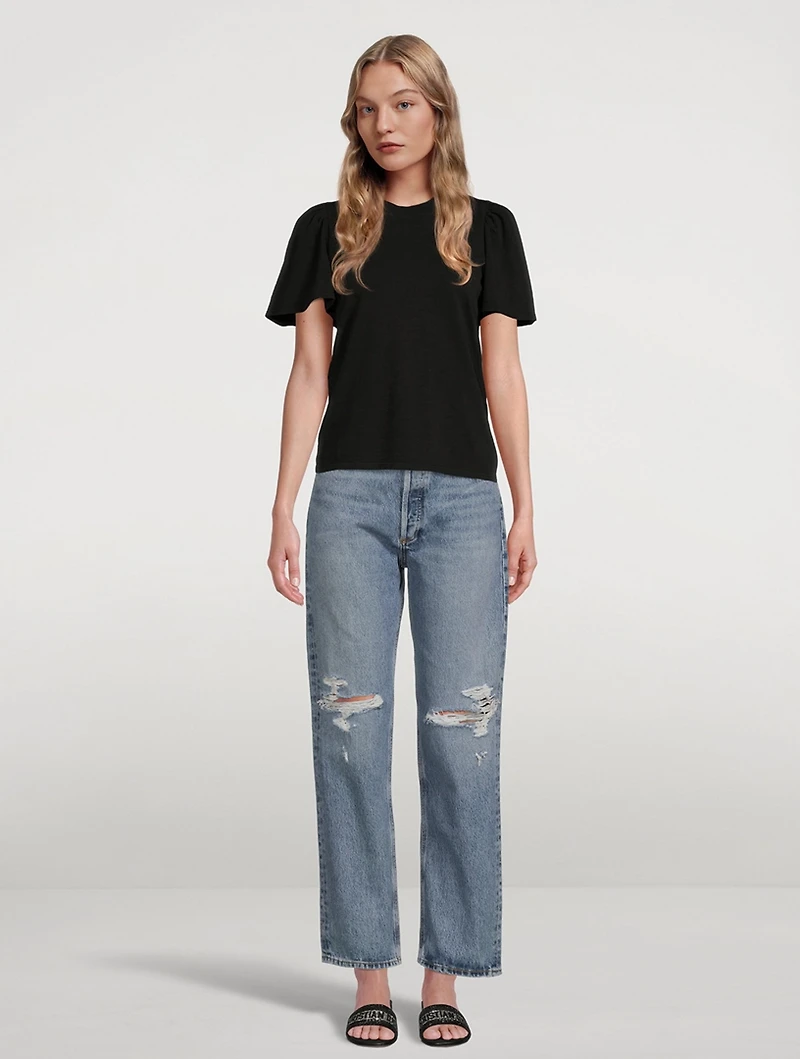 Savanna Flutter-Sleeve T-Shirt