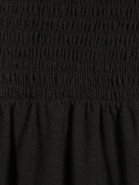 Shoshanah Smocked Midi Dress