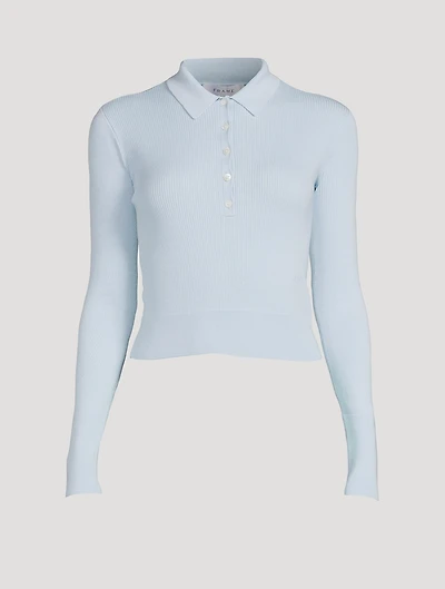 Shrunken Polo Sweater