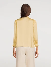 Kaylynn Satin Blouse