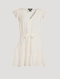 Rosalee Drawstring Mini Dress