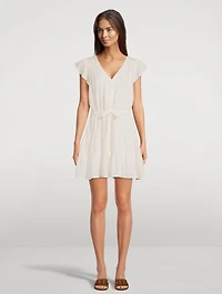 Rosalee Drawstring Mini Dress