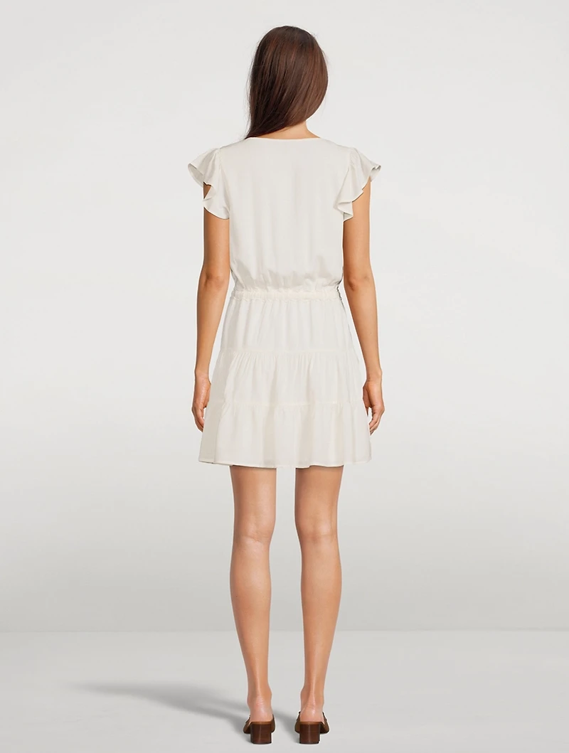 Rosalee Drawstring Mini Dress