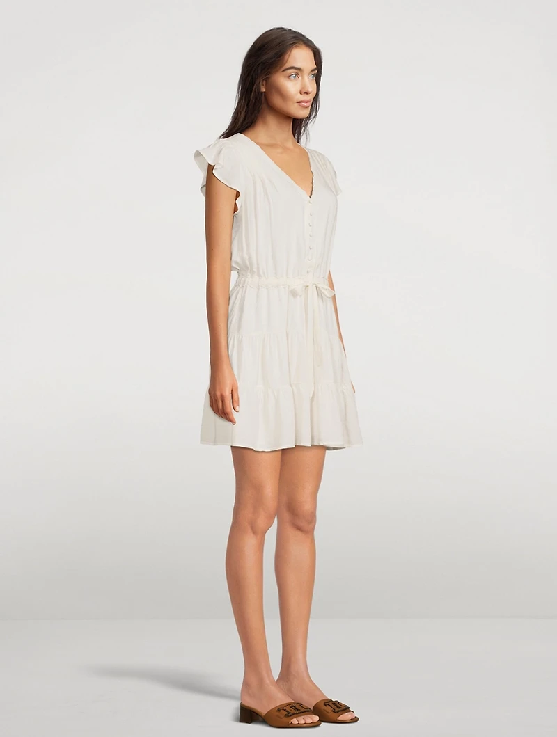 Rosalee Drawstring Mini Dress