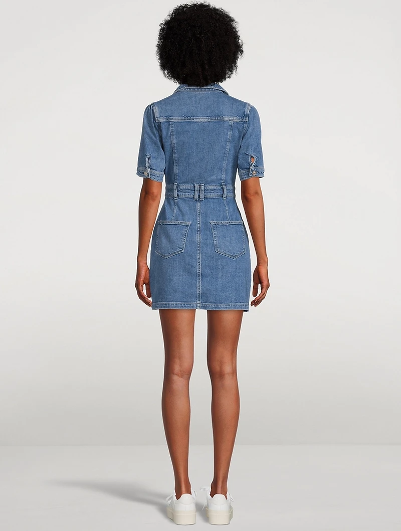 Mayslie Denim Shirt Dress