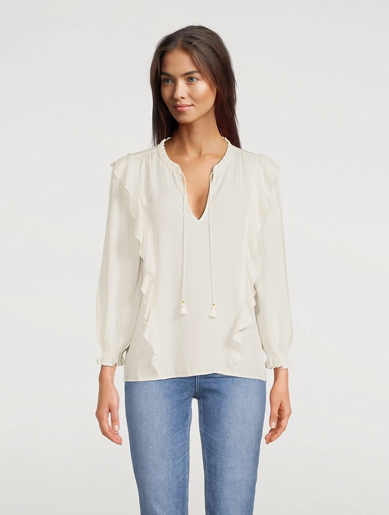 Kaydynn Ruffle Blouse