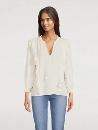 Kaydynn Ruffle Blouse