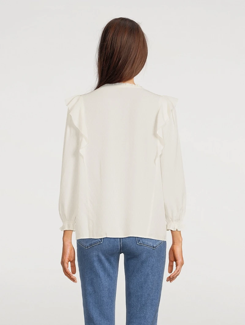 Kaydynn Ruffle Blouse