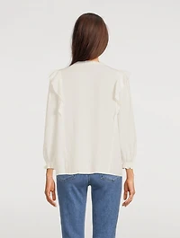 Kaydynn Ruffle Blouse